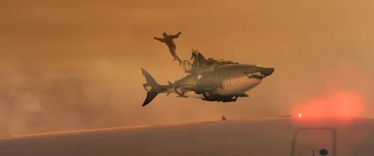 Sky Sharks production image