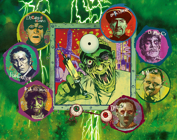 Image of Graham Humphreys’ stunning poster art for FrightFest 2023