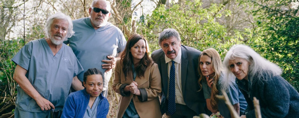 Still image from the comedy drama CROSS TALK