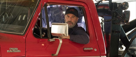 Image from the film Burning Rubber