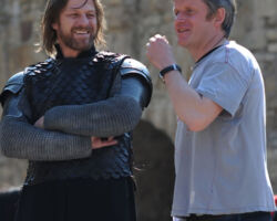 Chris Smith with Sean Bean