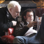 Danny Dyer & Jake West on the Doghouse set